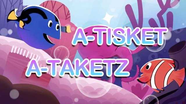 nursery rhymes | A tisket , a tasket | 2 little fishies and octopus